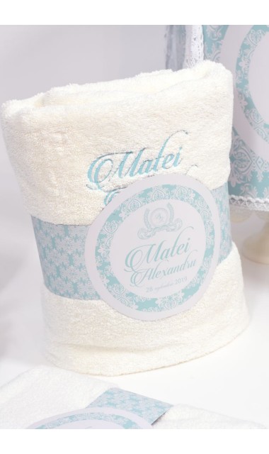 Trusou de botez pentru baieti, model clasic si extrem de elegant, Baroc 1